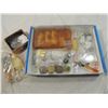 Image 1 : BOX LOT CLOCK REPAIR ITEMS