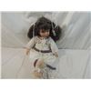 Image 3 : NATIVE AMERICAN PORCELAIN DOLL