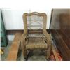 Image 1 : WICKER ROCKING CHAIR