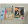 Image 1 : LOT 2 1968 & 73 BROOKS ROBINSON BASEBALL CARDS