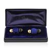 Image 2 : 14KT Rose Gold Tiffany & Co Onyx Cuff Links