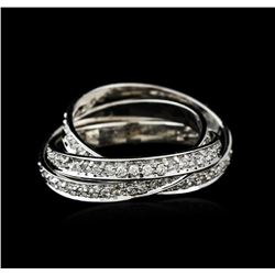 14KT White Gold 1.27ctw Diamond Ring