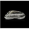 Image 2 : 14KT White Gold 1.27ctw Diamond Ring