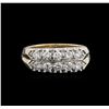 Image 1 : 14KT Yellow Gold 0.64ctw Diamond Ring
