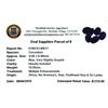 Image 2 : 10.55ctw Oval Mixed Blue Sapphire Parcel