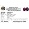 Image 2 : 23.97ctw Cabochon Ruby Parcel