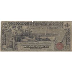 1896 US Silver Certificate $1 Note Educational Series