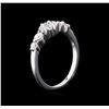 Image 3 : 0.75ctw Diamond Ring - 14KT White Gold