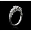Image 3 : 18KT White Gold 1.00ct Diamond Ring