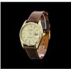 Image 2 : Rolex 14KT Yellow Gold Date Watch