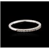 Image 2 : 14KT White Gold 0.19ctw Diamond Ring