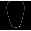 Image 1 : 14KT Yellow Gold 0.84ctw Diamond Necklace