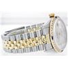 Image 3 : Rolex Two-Tone Diamond and Sapphire DateJust Men's Watch