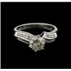 Image 1 : 1.56ctw Diamond Ring - 14KT White Gold