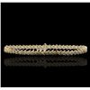 Image 1 : 14KT Yellow Gold 1.10ctw Diamond Bracelet