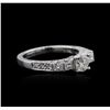 Image 2 : 18KT White Gold 1.21ctw Diamond Ring
