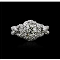 18KT White Gold 2.42ct Diamond Ring