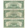 Image 2 : 1963 $5 Red Seal Bill Lot of 3