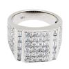 Image 3 : 3.90ctw Diamond Ring - 18KT White Gold