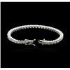 Image 3 : 18KT White Gold 9.44ctw Diamond Tennis Bracelet