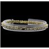 Image 2 : 1.00ctw Diamond Tennis Bracelet - 10KT Yellow Gold