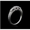 Image 3 : 14KT White Gold 0.75ctw Diamond Ring