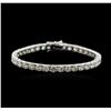 Image 1 : 18KT White Gold 15.45ctw Diamond Tennis Bracelet