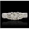Image 1 : 14KT White Gold 1.95ctw Diamond Ring
