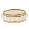 Image 4 : Marni Lily White Ridges Bangle Bracelet
