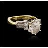 Image 2 : 14KT Yellow Gold 2.18ctw Diamond Ring