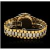 Image 3 : Rolex 18KT Yellow Gold 4.20ctw Diamond DayDate Men's Watch