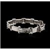 Image 2 : 14KT White Gold 2.37ctw Diamond Bracelet