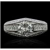 Image 1 : 18KT White Gold 1.80ctw Diamond Ring