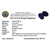 Image 2 : 10.73ctw Oval Mixed Blue Sapphire Parcel