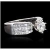 Image 2 : 14KT White Gold 2.80ctw Diamond Ring
