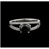 Image 1 : 1.71ctw Black Diamond Ring - 18KT White Gold