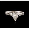 Image 1 : 14KT White Gold 1.44ctw Diamond Ring