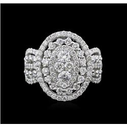 2.32ctw Diamond Ring - 18KT White Gold