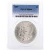 Image 1 : 1887 PCGS MS64 Morgan Silver Dollar