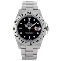 Rolex Stainless Steel Explorer 2 Men's Watch