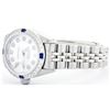 Image 2 : Rolex Stainless Steel Diamond and Sapphire DateJust Ladies Watch