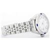 Image 3 : Rolex Stainless Steel Diamond and Sapphire DateJust Ladies Watch