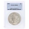 Image 1 : 1889 PCGS MS63 Morgan Silver Dollar