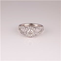 1.07ctw Diamond Ring - 14KT White Gold