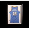 Image 1 : Carmelo Anthony Framed Autographed Jersey