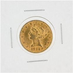 1896 $5 CU Liberty Head Half Eagle Gold Coin