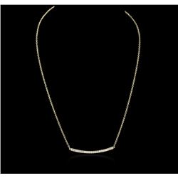 14KT Yellow Gold 0.84ctw Diamond Necklace