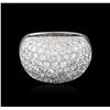 Image 1 : 14KT White Gold 2.88ctw Diamond Ring