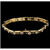 Image 2 : 18KT Yellow Gold 2.82ctw Diamond Bracelet