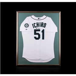 Ichiro Suzuki Framed Autographed Jersey